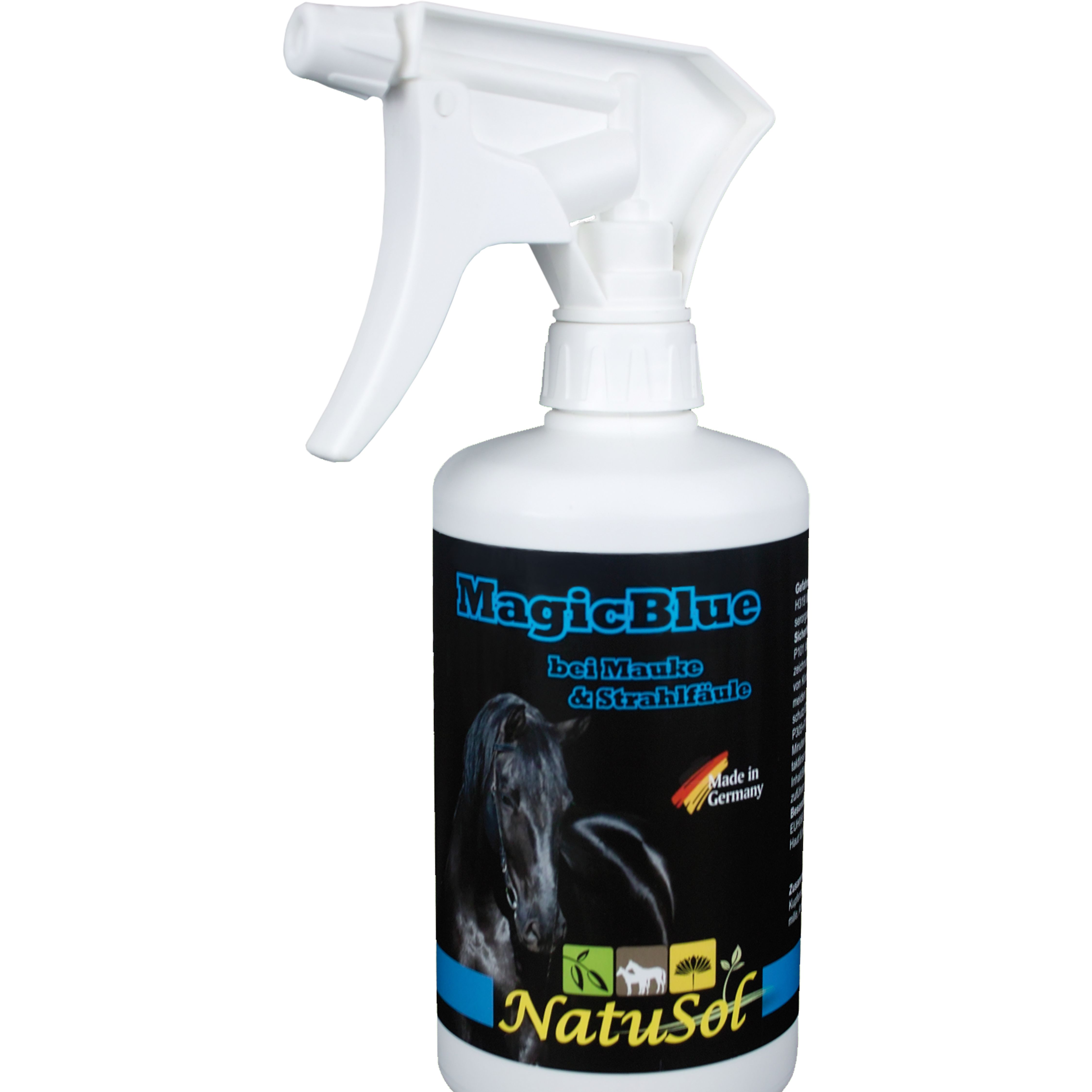 Bild von NatuSol MagicBlue Fluid für Pferde - bei Mauke und Strahlfäule
