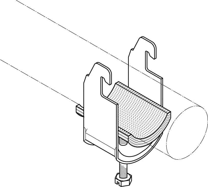 Bild von PohlCon (Puk) Kabelschelle 12 AC-IW