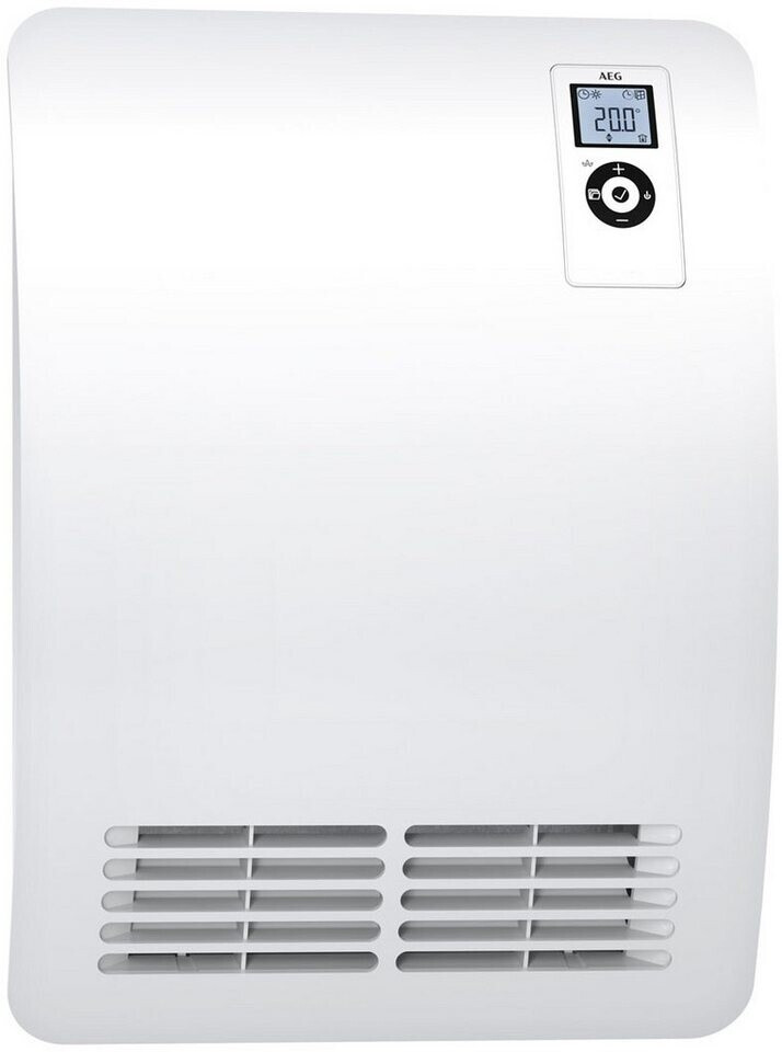 Bild von AEG Haustechnik Heizlüfter »»VH Comfort«, energiesparend, 2000W für ca. 25 m², LC-Display«, Wochenzeitschaltuhr, 120 Min. Timer, Silent Mode, Bad, (EU-Stecker)