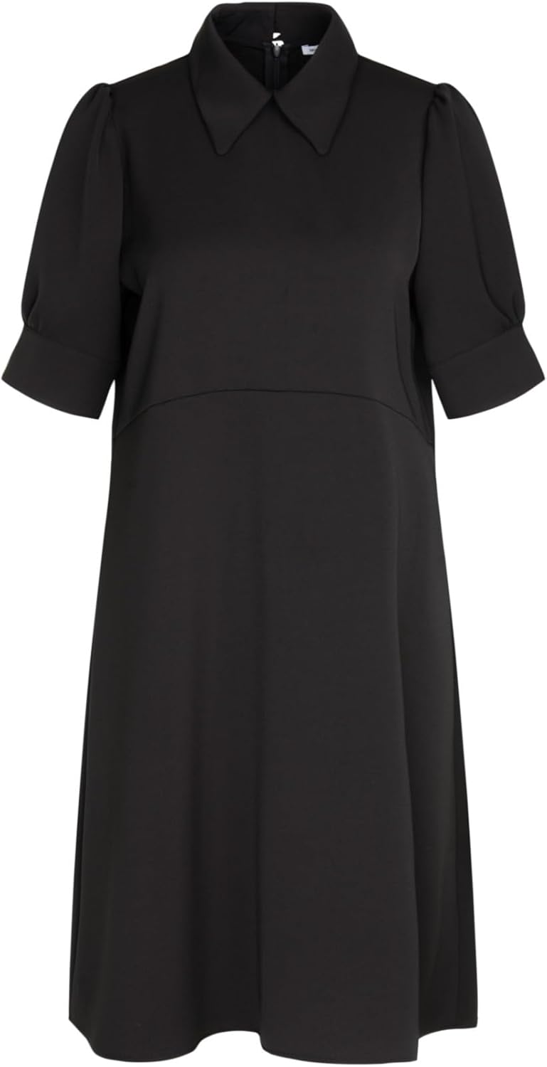 Bild von Seidensticker Damen Kleid Regular Kurzarm Hemdblusenkragen 100% Polyester