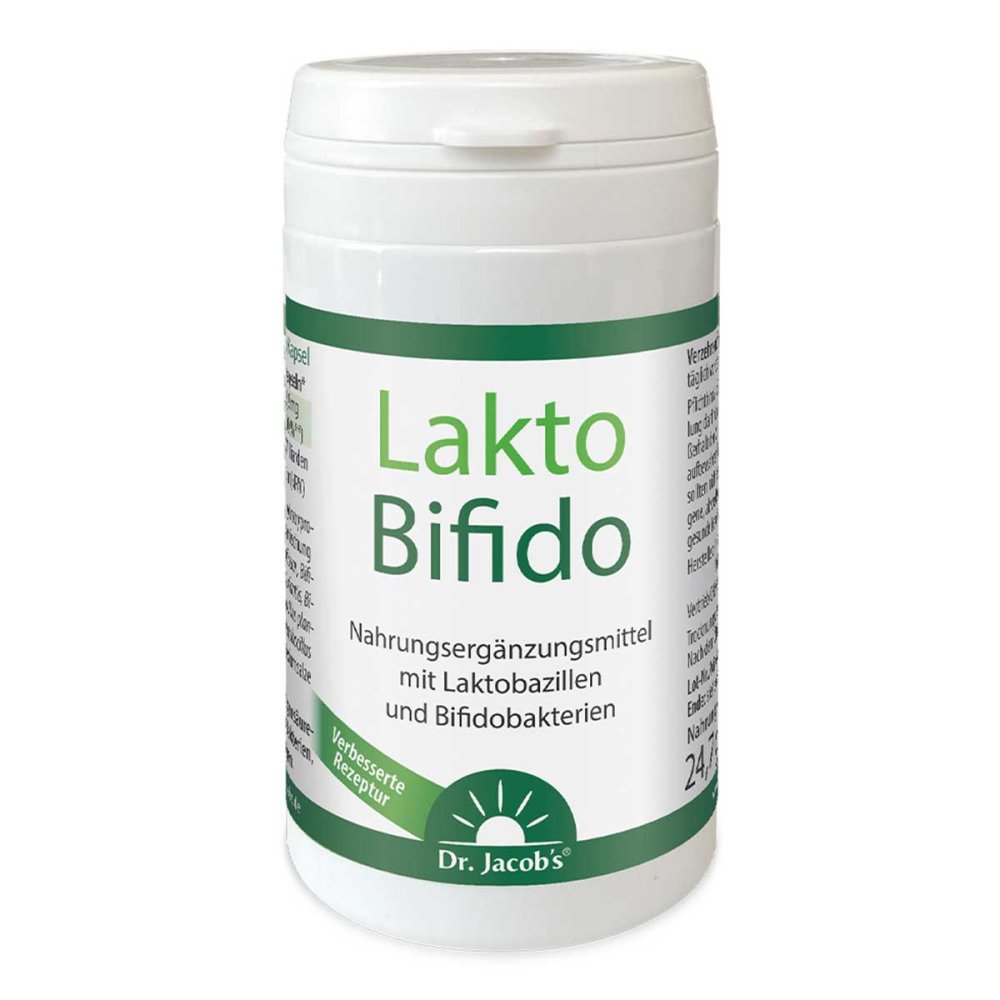 Bild von Dr. Jacobs LaktoBifido Darmflora Milchsäurebakterien Kapseln (90 Stk.)