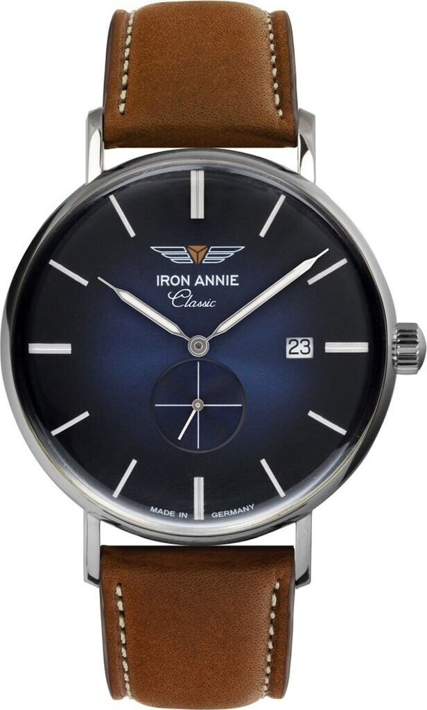 Bild von Iron Annie, Armbanduhr, 5938-3 Classic Herren 40mm 5ATM, Silber, (Analoguhr, 40 mm)