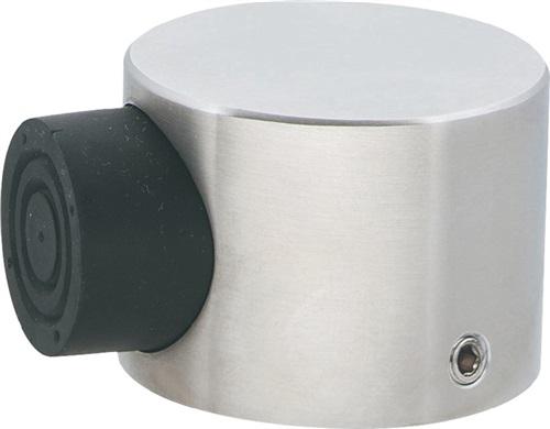Bild von Bodentürpuffer 2110.31 D.50mm, H.35mm Alu.silberf.elox.Dübelmontage KWS
