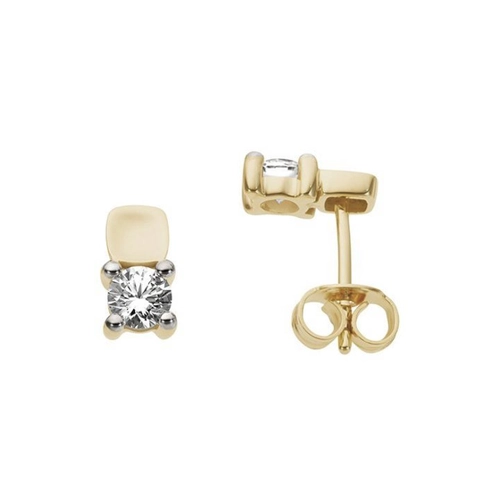 Bild von Firetti Paar Ohrstecker »Schmuck Geschenk Gold 333 Ohrschmuck Solitär«, mit Zirkonia (synth.)