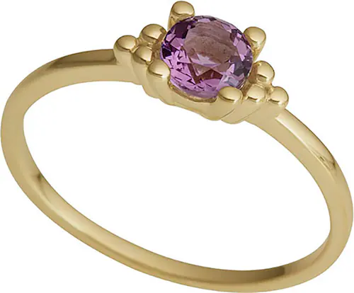 Bild von Firetti Fingerring »Schmuck Geschenk Gold 333 Damenring Goldring Edelstein Solitär«, mit Amethyst