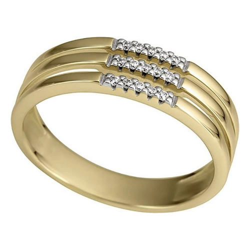Bild von Eleganter Firetti Diamantring in Bicolor-Design