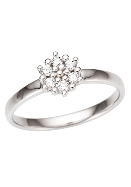 Bild von Firetti Fingerring »Schmuck Geschenk Gold 585 Damenring Goldring«, mit Brillanten