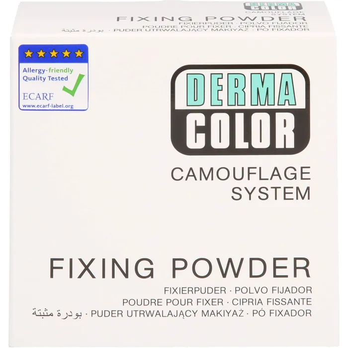 Bild von Dermacolor Camouflage Fixierpuder large P1 60 g - Dermacolor Fixierpuder ist speziell zur wetterfesten Fixierung und Mattierung der Dermacolor Camouflage Creme entwickelt