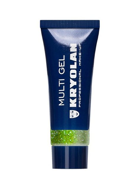 Bild von Kryolan GmbH Theaterschminke Kryolan Glittergel Hellgrün grob, Effektvoll funkelndes Glitzergel für Körper und Haare