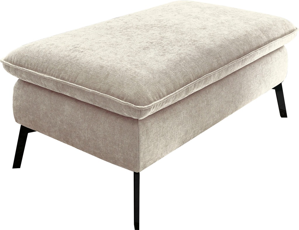 Bild von 3C Carina Hockerbank "Haya", passend zum "Haya" Ottomanen-Ecksofa, Bodenfreiheit 18 cm