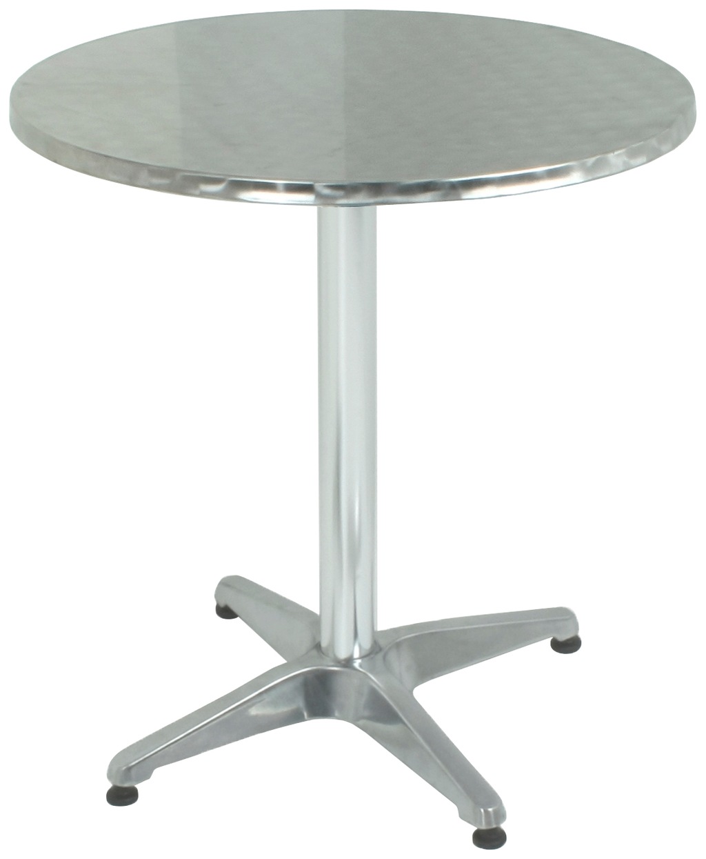Bild von Garden Pleasure Stehtisch  Stahl, Aluminium silber 60,0 x 60,0 x 70,0/110,0 cm