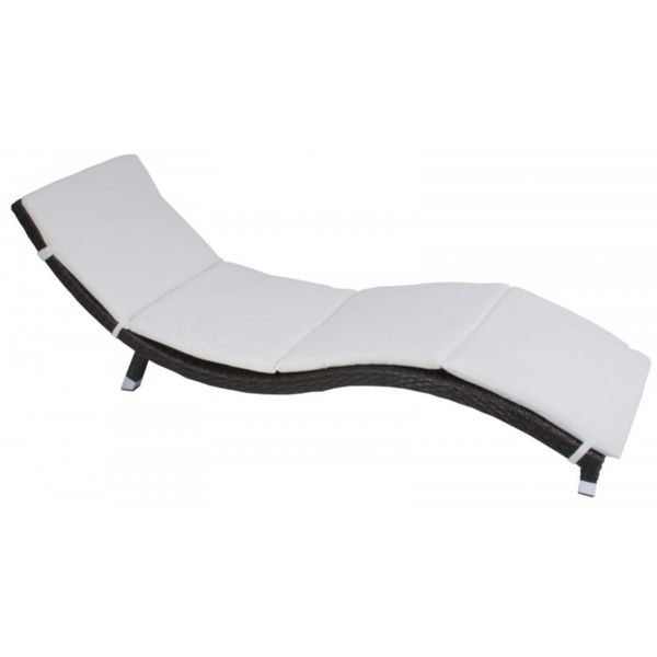 Bild von GARDEN PLEASURE Sonnenliege »Caracas«, Aluminium, inkl. Auflagen, BxH: 59 x 62 cm - braun