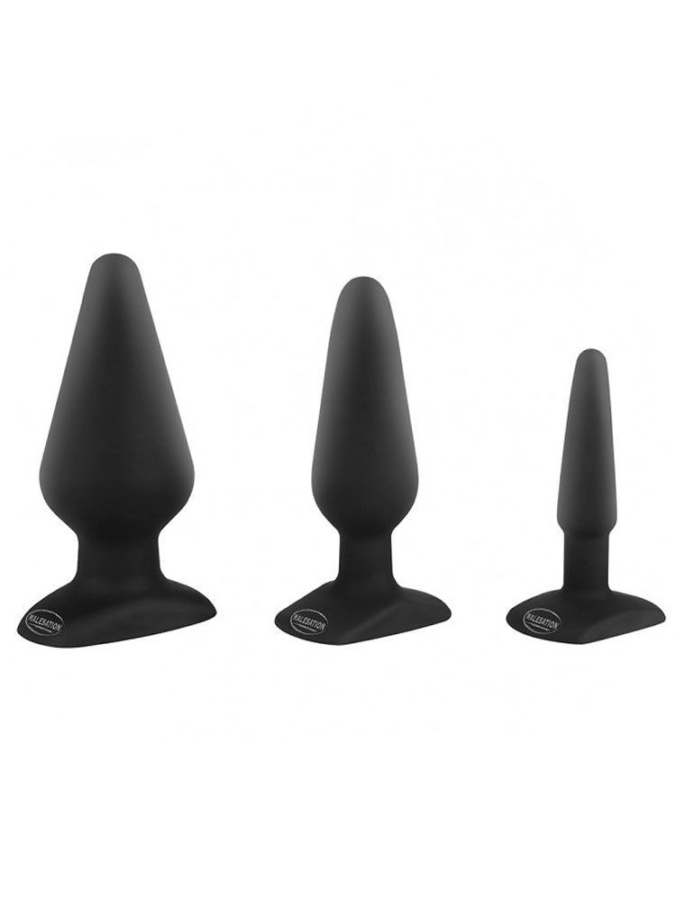 Bild von Malesation Classig Plug Set: Analplug-Set, schwarz