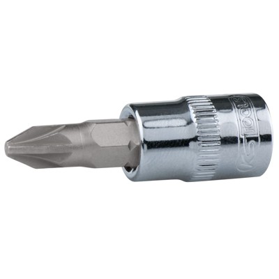 Bild von KS Tools 918.3878 3/8" CHROMEplus Bit-Stecknuss, PZ2