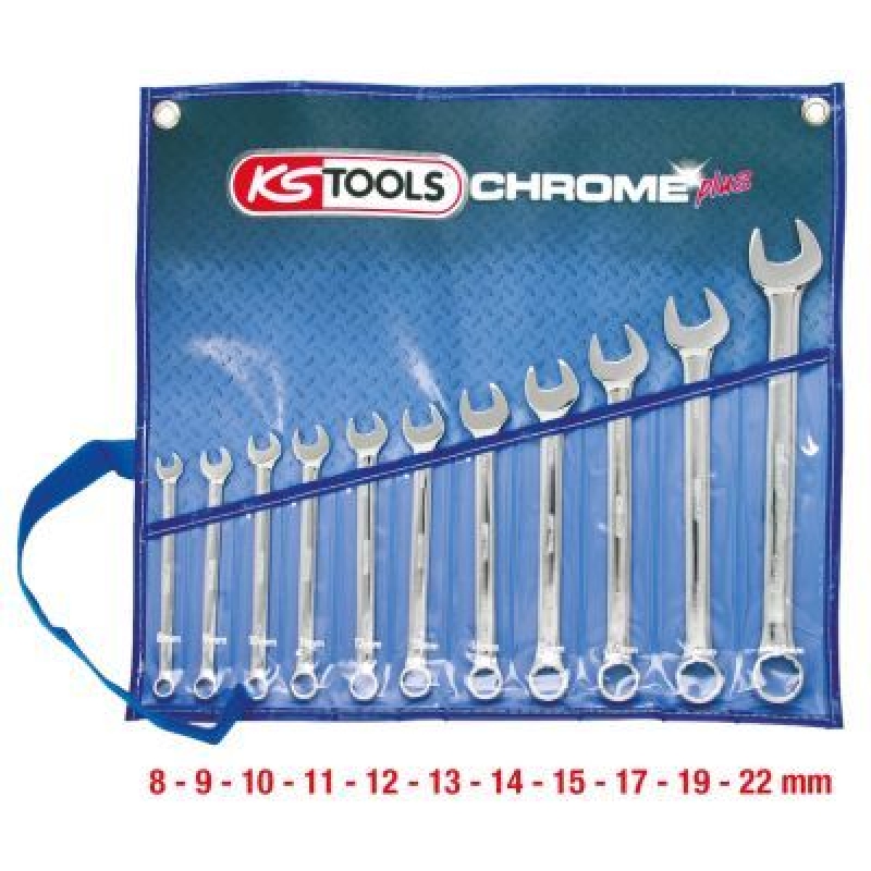 Bild von KS Tools 518.0641 518.0641 Ring-Maulschlüssel-Satz Schlüsselweite (Metrisch) 8 - 22mm