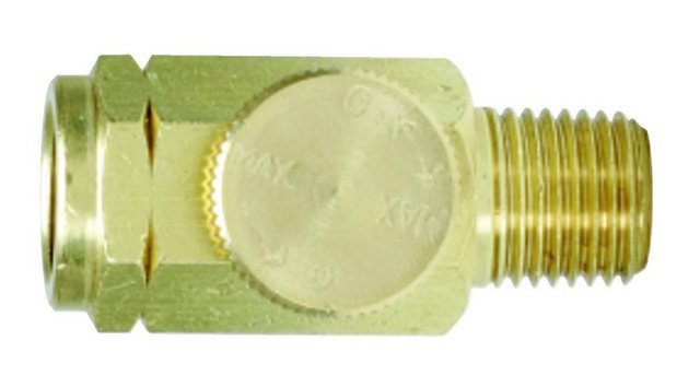 Bild von Schlauchverbinder 1/4" Messing-Druckluft-Regulierer, 11x13mm