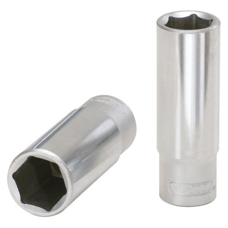 Bild von KS Tools, Steckschlüssel + Stecknuss, 1/2" Sechskant-Stecknuss lang (19 mm)