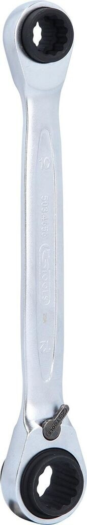 Bild von KS Tools, Schraubenschlüssel, 4 in 1 Doppel-Ratschenringschlüssel. 8x10x12x13mm (13 mm, 12 mm, 10 mm, 8 mm)