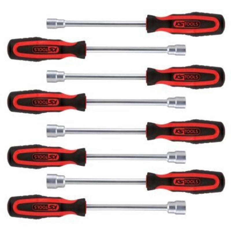 Bild von KS Tools Schraubendreher ERGOTORQUEplus, (8 St), StecknussSatz, 8-teilig