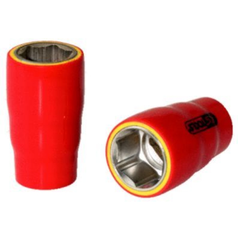 Bild von KS Tools, Steckschlüssel + Stecknuss, 1/2" Stecknuss mit Schutzisolierung (28 mm)
