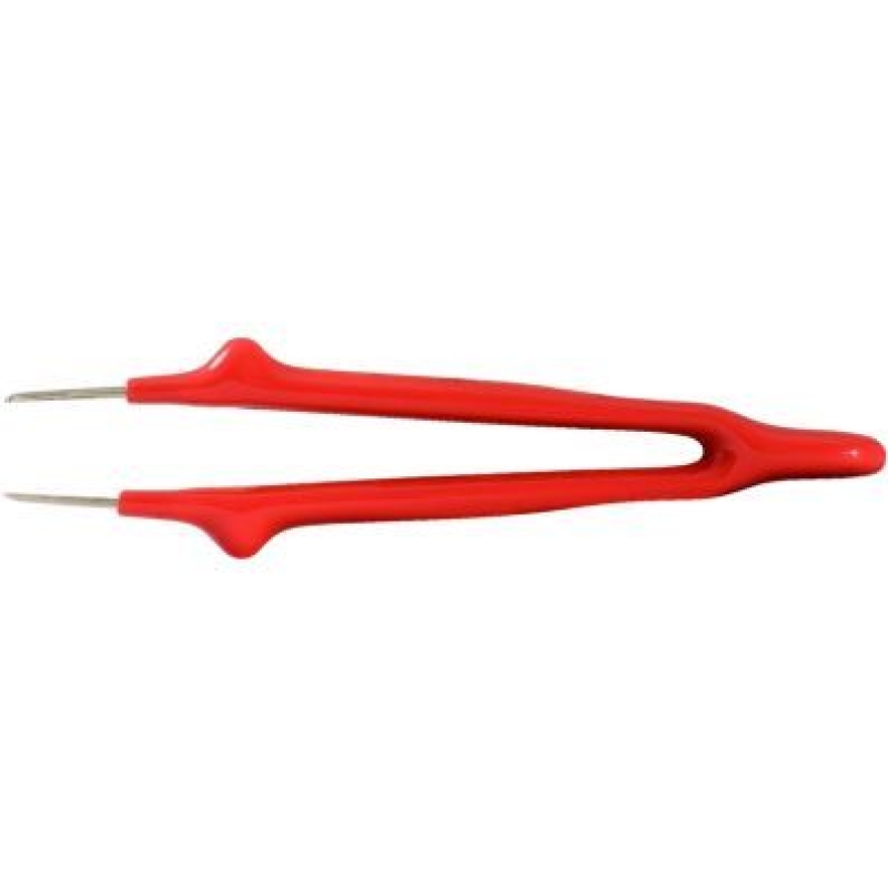Bild von KS Tools Pinzette KS Tools 117.1627 Pinzette mit Schutzisolierung, gerade, 13,5mm