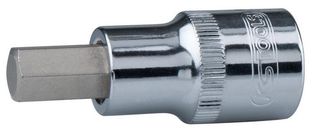 Bild von KS Tools Bohrer- und Bitset 1/2" CHROMEplus Bit-Stecknuss Innensechskant, kurz, 22mm
