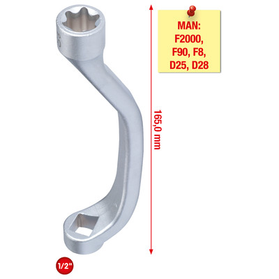 Bild von KS Tools Drehmomentschlüssel Zylinderkopf-Schlüssel 455.0016, 455.0016