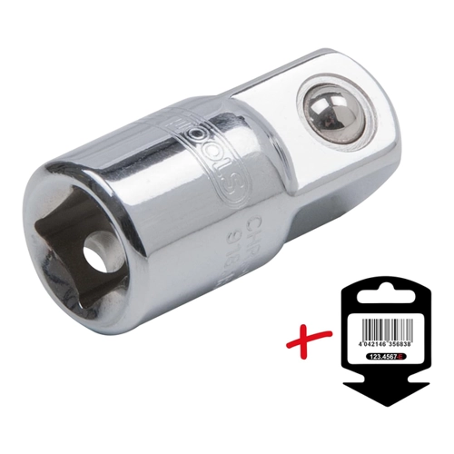 Bild von KS Tools Montagewerkzeug 1/4" CHROMEplus Vergrößerungsadapter 918.1501-E