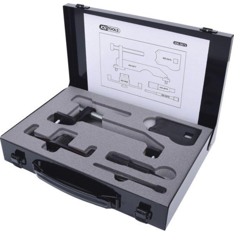 Bild von KS Tools 4000675 Motoreinstell-Werkzeug-Satz für GM / Opel / Saab, 5-tlg