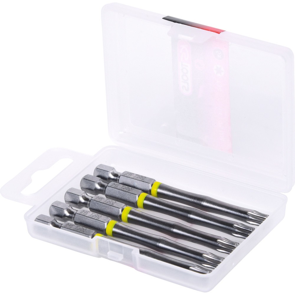 Bild von KS Tools 918.3576 9183576 Torx-Bit T 30 Spezialstahl vernickelt E 6.3 5St.
