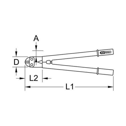 Bild von KS Tools BERYLLIUMplus Bolzenschneider 620mm im Test
