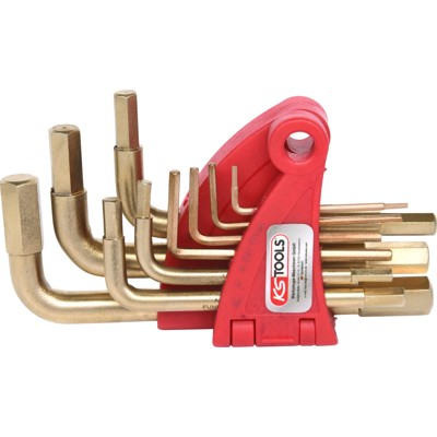 Bild von KS Tools 963.1513 Innen-Sechskant Winkelschraubendreher-Set 1.5 mm, 2 mm, 2.5 mm, 3 mm, 4 mm, 5 mm,