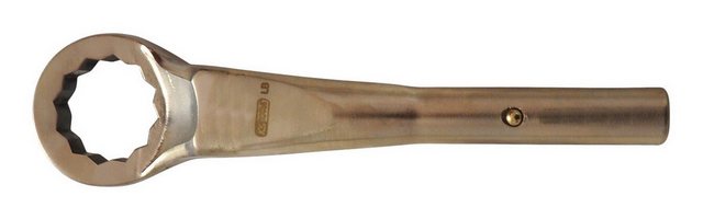 Bild von KS Tools Ringschlüssel BRONZEplus, Zugringschlüssel gekröpft 2 13/16