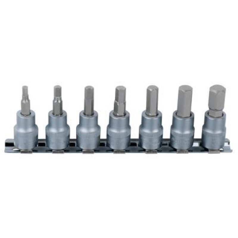 Bild von KS TOOLS 911.1544 Steckschlüsseleinsatz-Set Chrom-Vanadium-Stahl 1/4 Vierkant