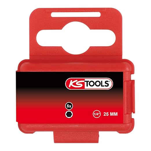 Bild von KS Tools 911.3611 1/4" CLASSIC Bit Innensechskant, 25mm, 1/16", 5er Pack
