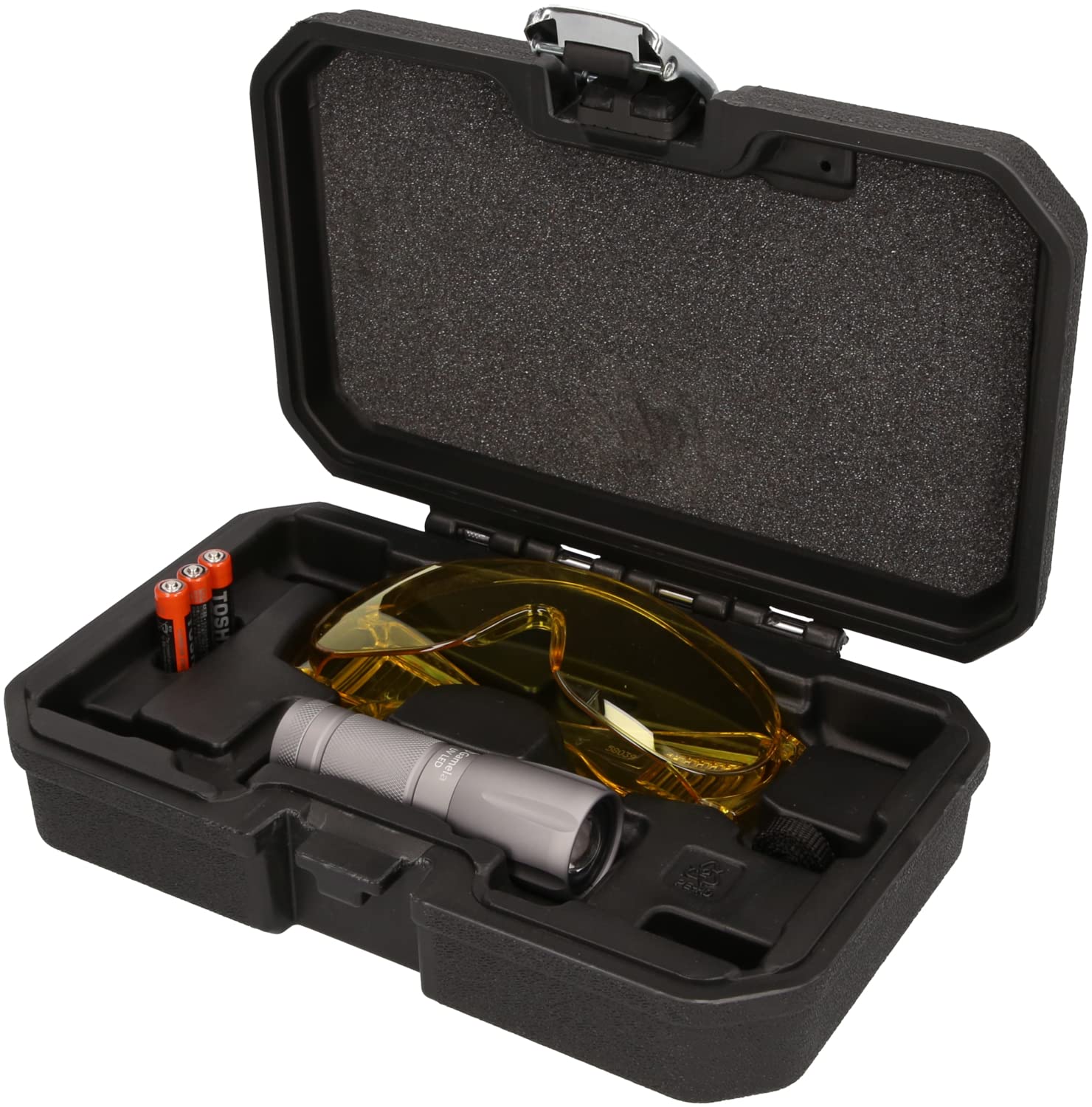 Bild von KS Tools 550.1190 UV-Lecksuch-Taschenlampen-Satz,2-tlg., Schwarz, Gelb