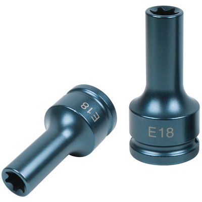 Bild von KS Tools, Steckschlüssel + Stecknuss, 3/4" Torx-E-Kraft-Stecknuss, lang, E18