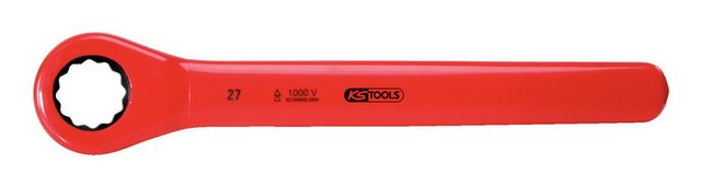 Bild von KS Tools 117.2293 Ratschenringschlüssel mit Schutzisolierung, 15/16"