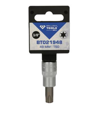 Bild von BRILLIANT TOOLS BT021948 3/8" Torx-Bit-Stecknuss, T50 [Powered by KS TOOLS]