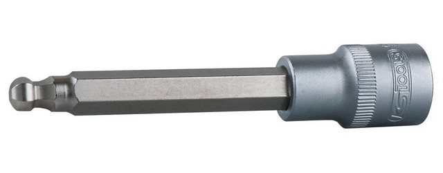 Bild von KS Tools Bohrer- und Bitset 1/2" Bit-Stecknuss Innensechskant mit Kugelkopf, lang, 14mm