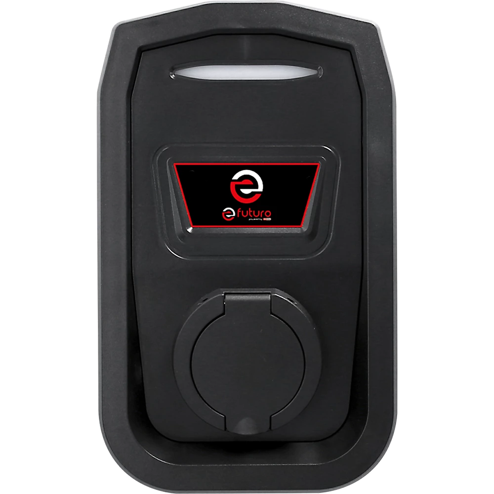 Bild von KSTOOLS® - efuturo Wallbox mit Typ 2 Steckdose, 1 Phase, bis zu 7,4 kW, 32 A, 230 V, Mode 3, ohne RFID Zugangskontrolle, mit Stromzähler