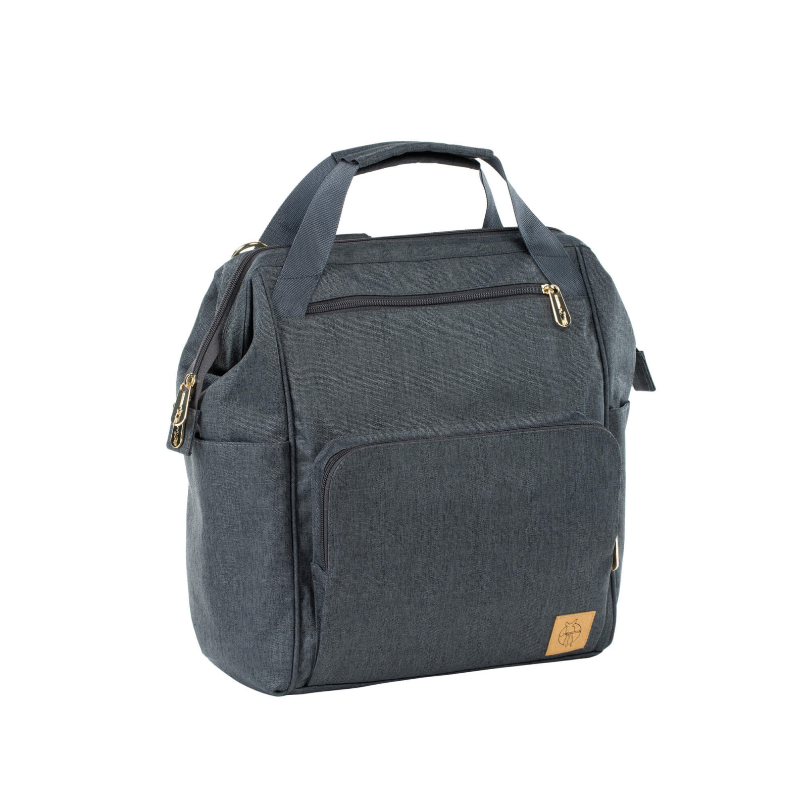 Bild von LÄSSIG Wickelrucksack »Glam, Goldie, Backpack Anthracite«, PETA-approved vegan