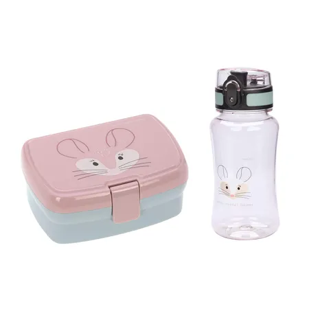 Bild von Lässig Brotdose & Trinkflasche Set - Lunch Set, About Friends Chinchilla