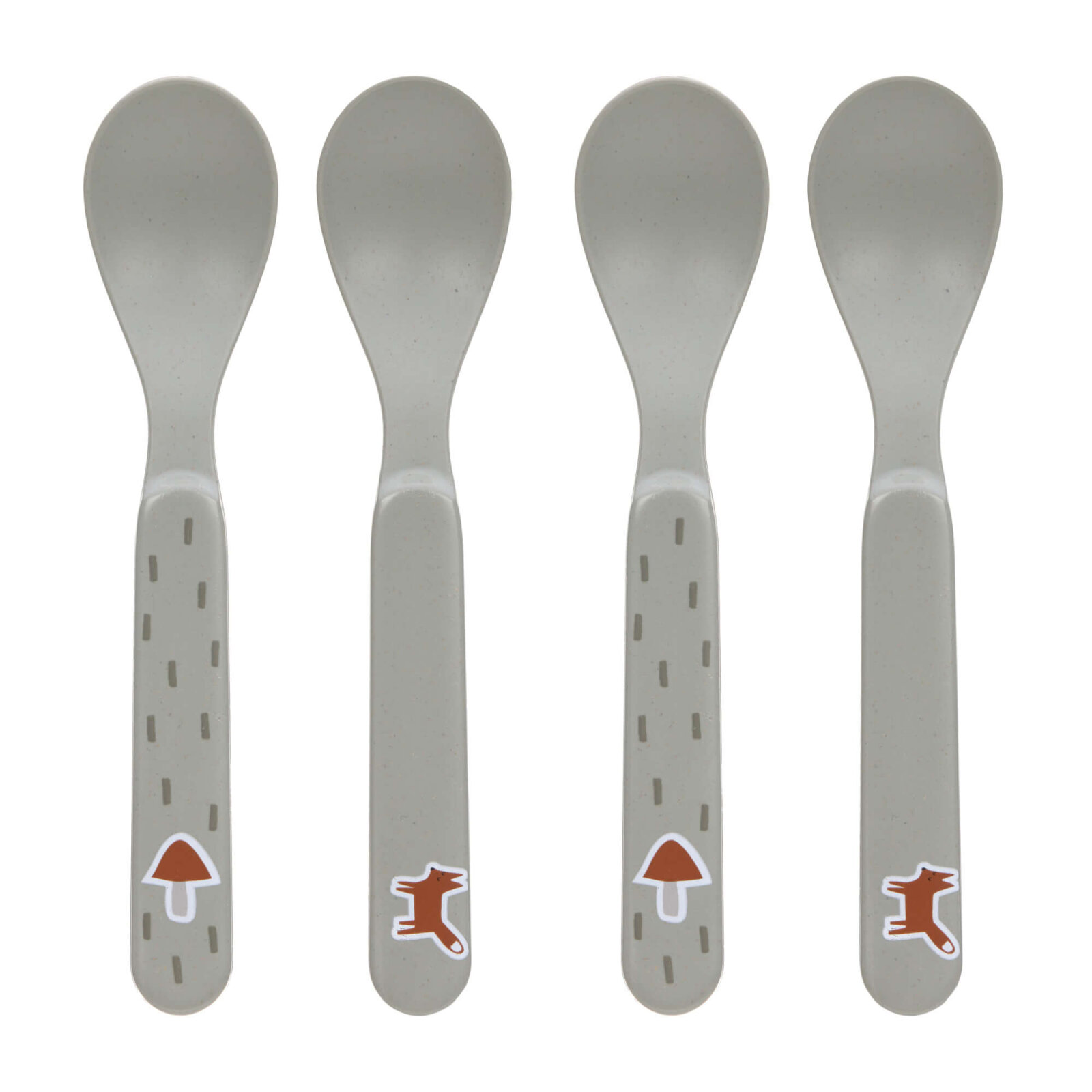 Bild von LÄSSIG Kinder Löffel Set (4 Stk.) Kinderbesteck ohne , BPA-frei, für Spülmaschine und Mikrowelle/Spoon Set Little Forest Fox