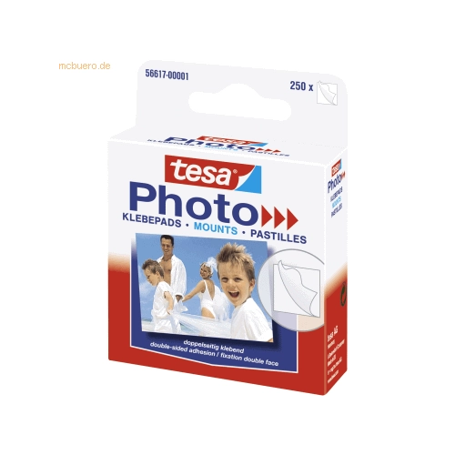 Bild von tesa Photo Foto-Klebepads – Ideale Lösung für Fotobücher und Collagen