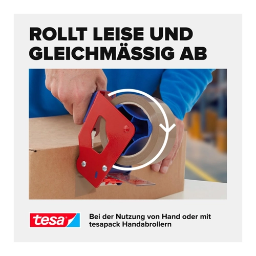 Bild von tesa tesapack Strong - Geräuscharmes Paketklebeband