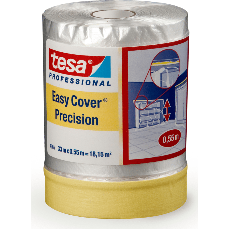 Bild von TESA 04365-00000-01 Abdeckfolie Easy Cover® 4369 Transparent (L x B) 14m x 55cm 1St.
