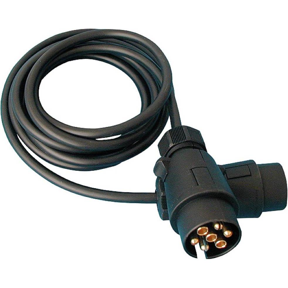 Bild von Berger & Schröter Kabel Stecker 7polig Adernanzahl 3&4 Kabellänge=3m