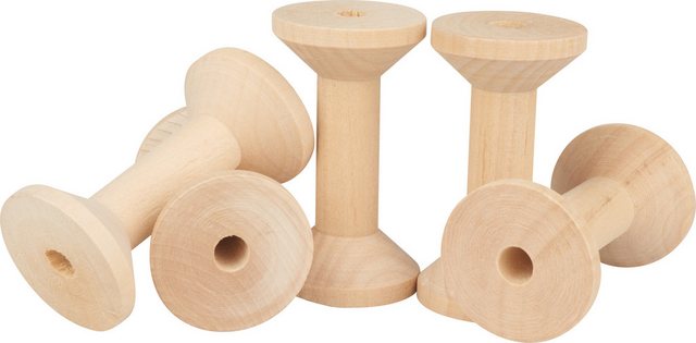 Bild von VBS Fadenspule Garnrollen, 6 cm, 5 Stück