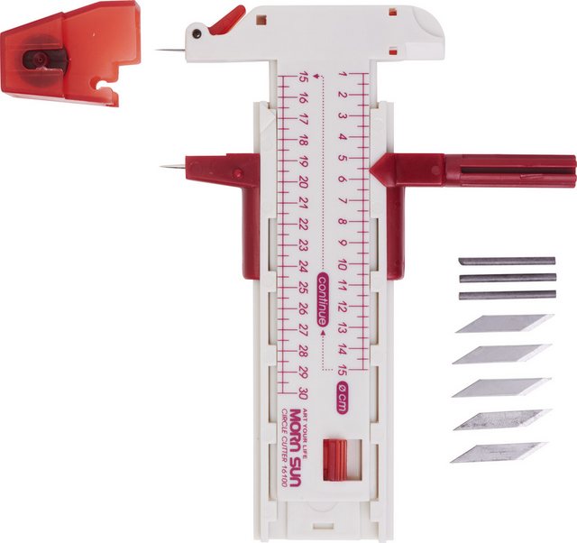 Bild von VBS Papierschneidegerät Kreisschneider bis 30 cm, für Papier